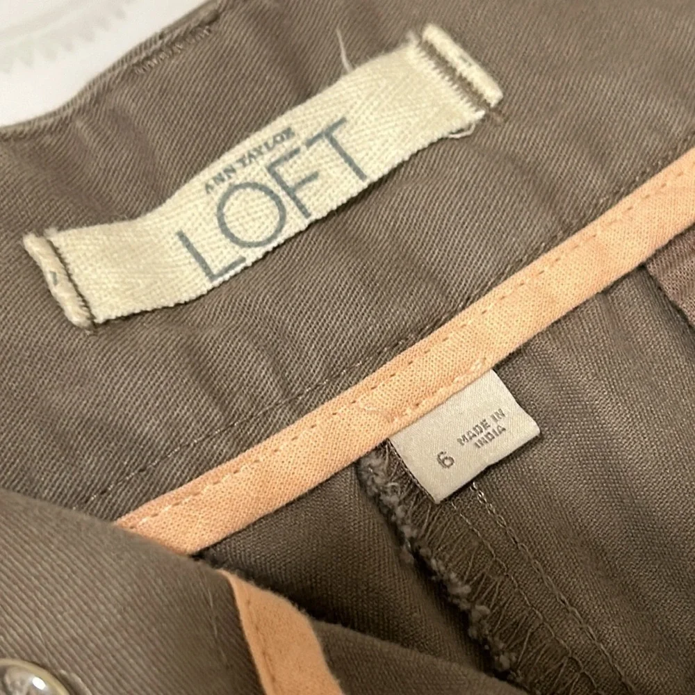 LOFT Tan Shorts Lightweight Casual